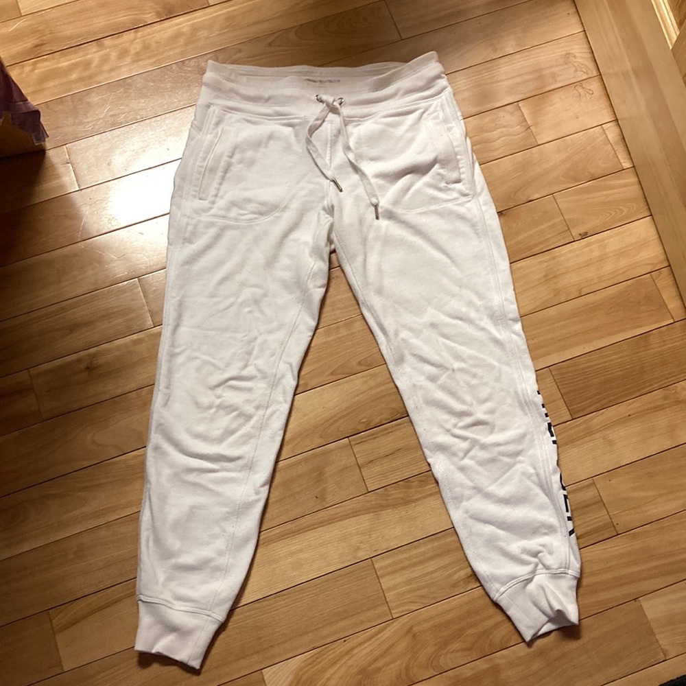 White Tommy Hilfiger joggers